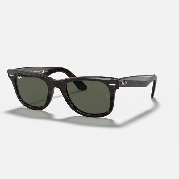 Ray-Ban Original Wayfarer Classics. Polarized.  Polished Tortoise. - Picture 3 of 12